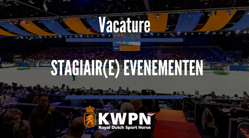 Vacature Stagiair(e) Evenementen