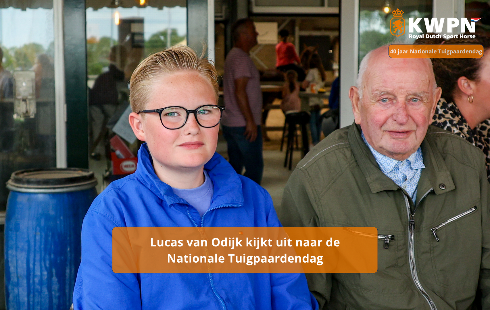 40 jaar NTD | Lucas van Odijk kijkt uit naar de Nationale Tuigpaardendag
