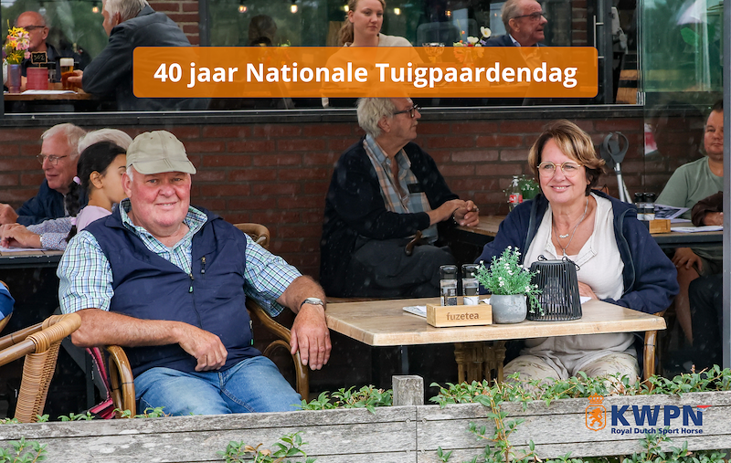 40 jaar NTD | Jeanne en Wim van Schadewijk: "Alles draait om de Nationale Tuigpaardendag"