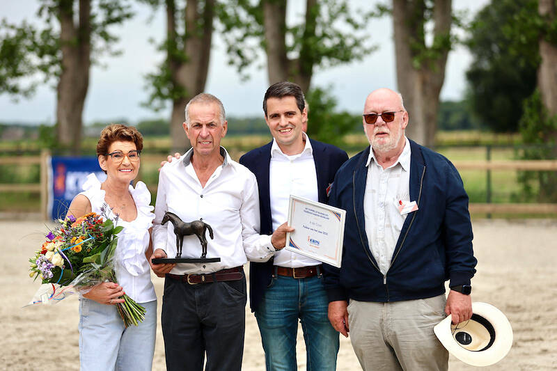 Toon de Crom Limburgs fokker van het jaar