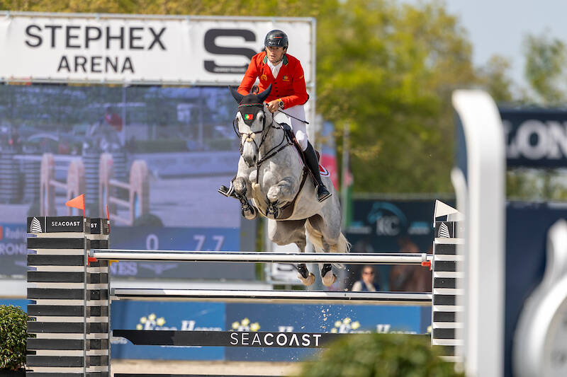 Karonia L en Krachtpatser in winnende team EEF Nations Cup Lier