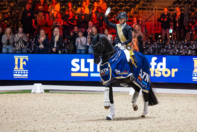 Dubbel winst voor Herelja Higgins tijdens Indoor Friesland
