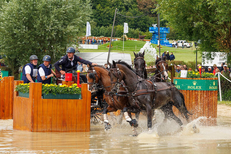 Dries Degrieck and Boyd Exell look forward to the KWPN Stallion Show