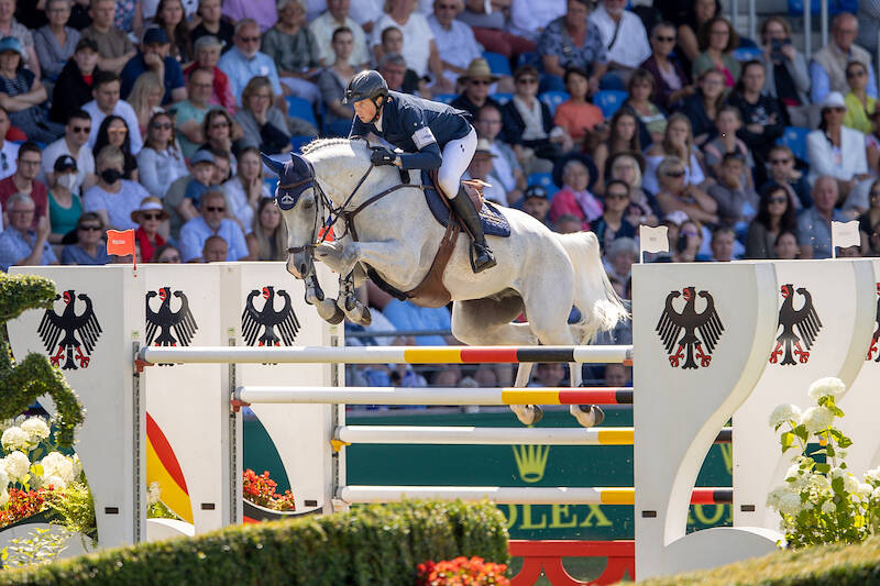 Leone Jei onverslaanbaar in Rolex GP van Aachen