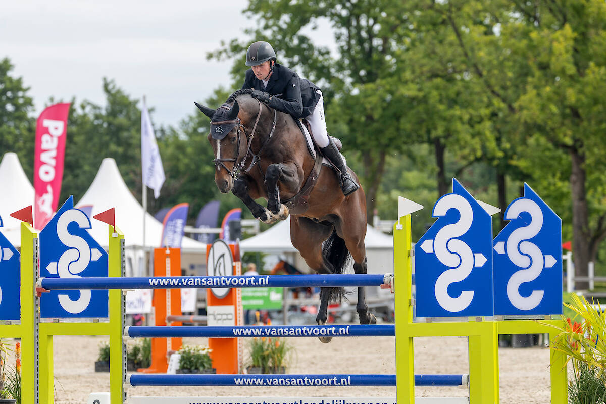 13 zesjarige KWPN’ers foutloos van start op WK Lanaken