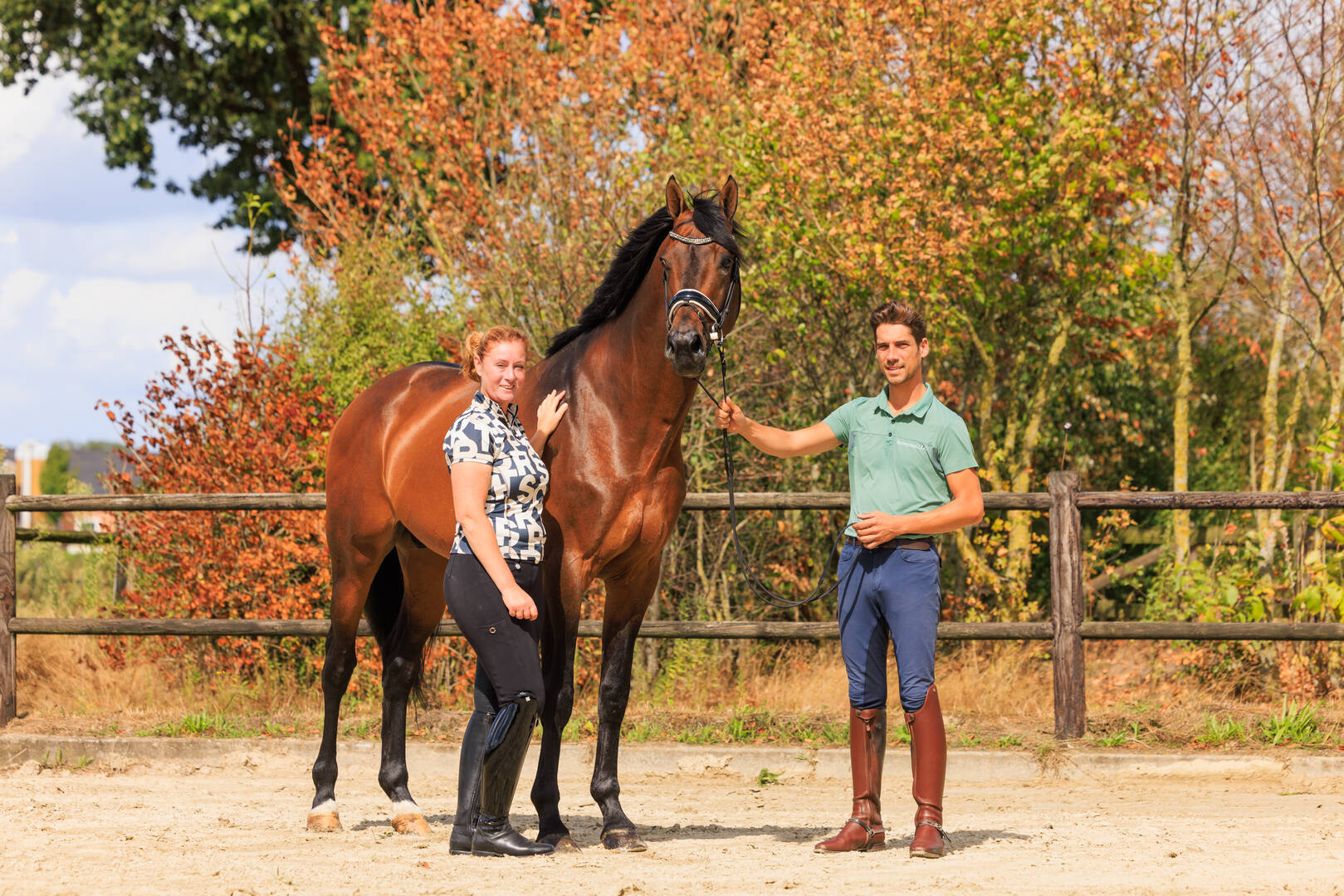 KWPN Magazine | Curro Benitez Sanchez & Kirsten Beckers: “Investeren in jonge paarden loont”