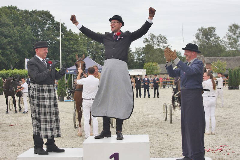 Mylady-Silvalina de fraaie winnaar van Finale der Nationale