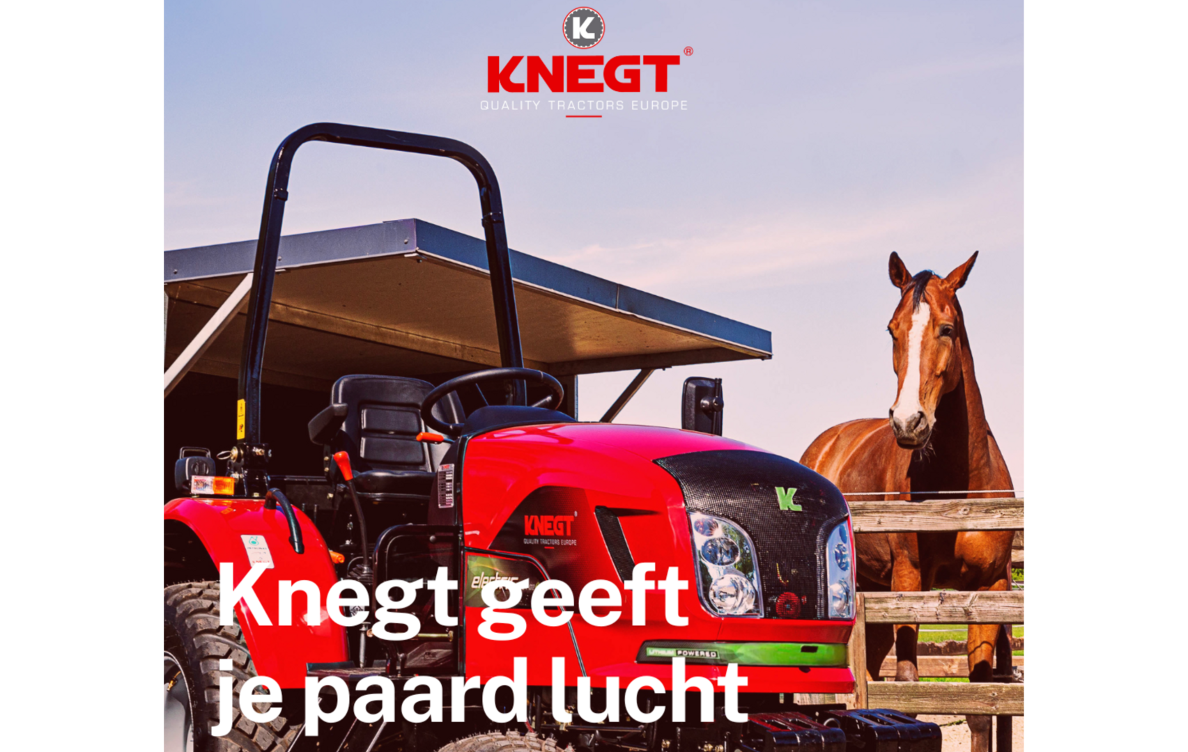 Elektrisch rijden op stal: rust, schone lucht en comfort voor paard en mens