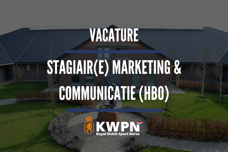 Vacature Stagiair(e) Marketing & Communicatie