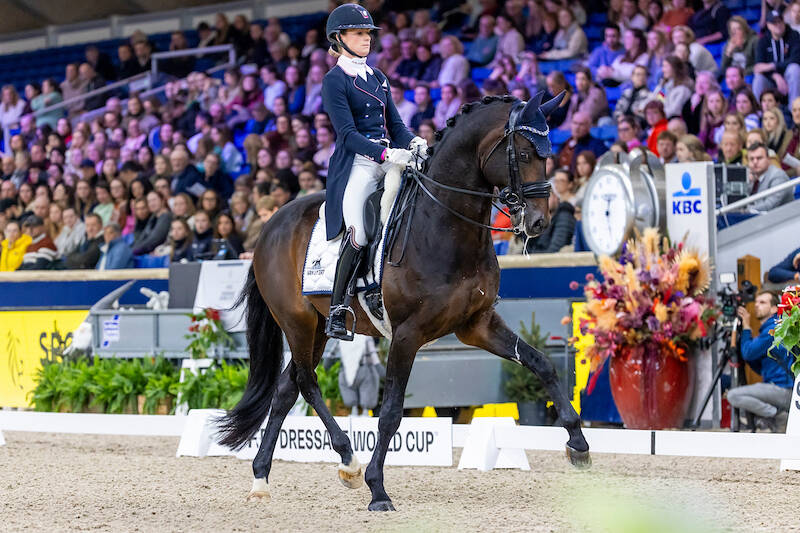 Hermès wint wereldbekerkür Mechelen