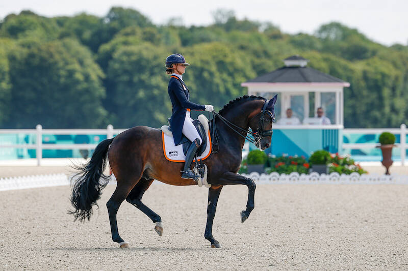Dinja van Liere is eagerly looking forward to the World Championships for Young Dressage Horses