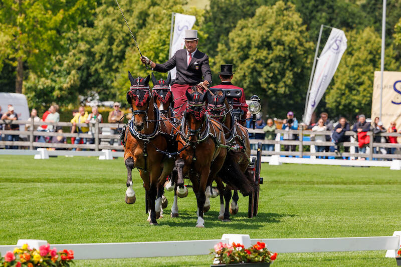 Four-in-Hand Driver Chester Weber to Attend National Harness Horse Day
