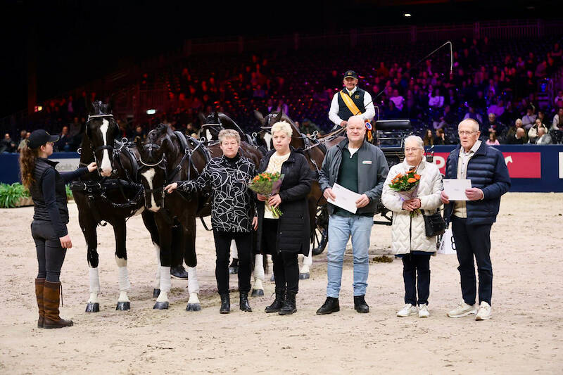 Dries Degrieck and Boyd Exell are fan of the Dutch harness horses