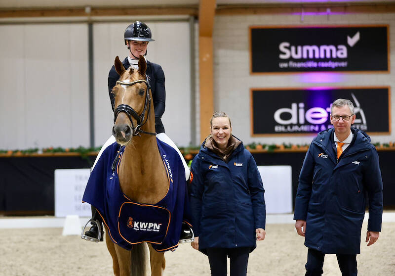 SC Kronenberg: Ojee-B triumphs in Gelder Horse breeding direction