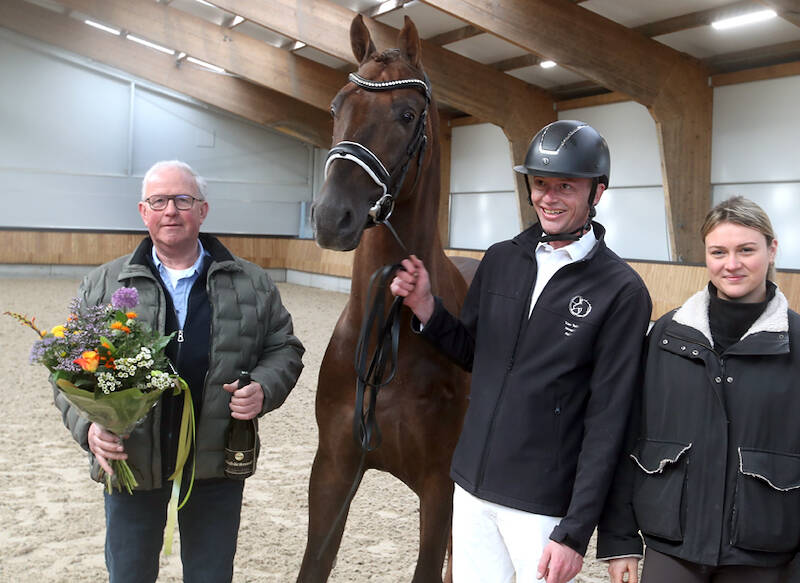 Raffael K and Royal King honored in Ermelo