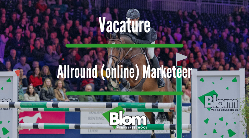 Aan de slag als Allround (Online) Marketeer bij sponsor Verkeersschool Blom